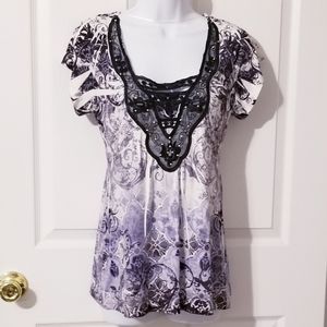 Unity World Wear scoop neck Tunic Top